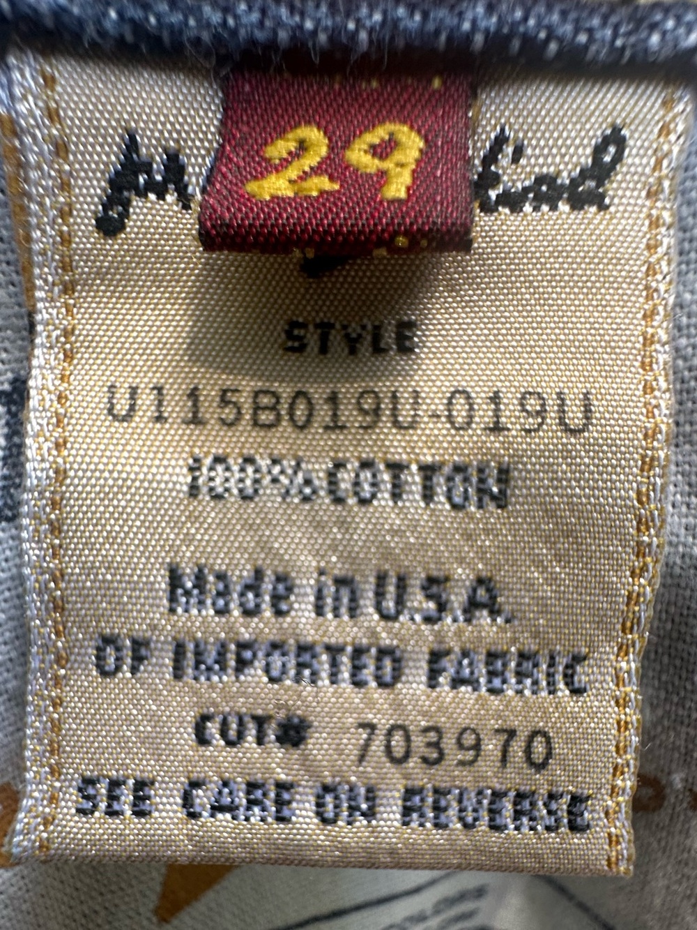 7 For All Mankind DOJO Wide Leg Made In The USA Vintage Y2K Denim Classic - Picture 2 of 16